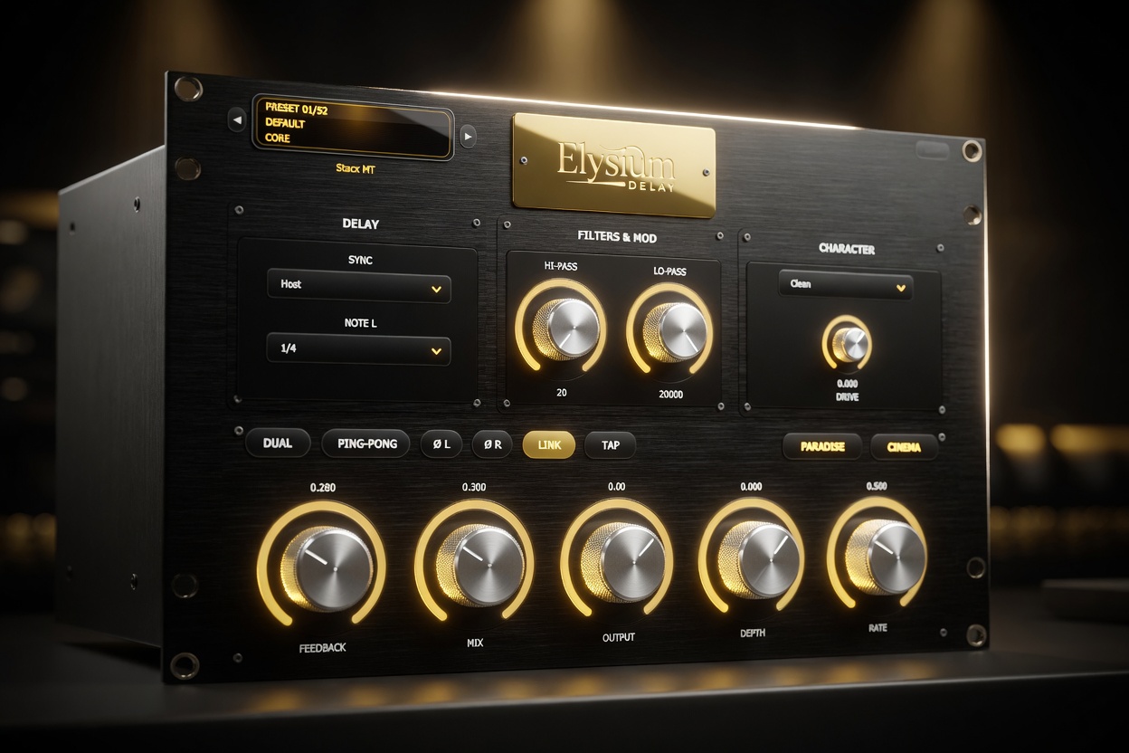 Elysium Delay Plugin